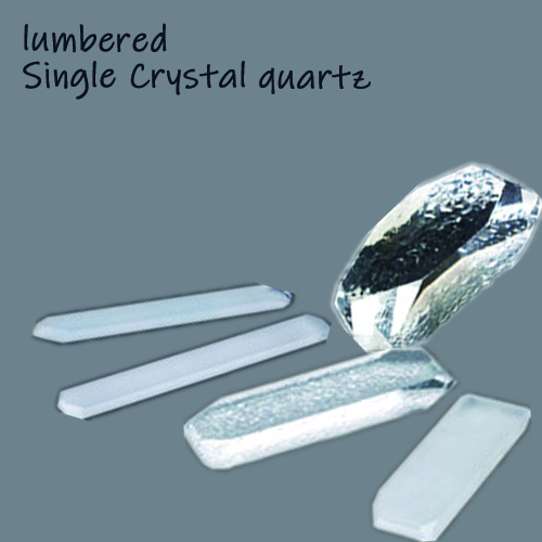 Piezo crystal Quartz& lumbered bars